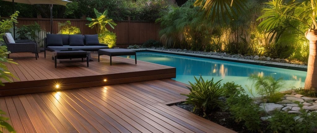 Pool Construction - Decking and Landscape - Enhancing the Perimeter of Your Swimming Pool Decking